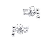 Silver Dots Stud Earring STS-6883